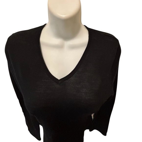 Smartwool V Neck Merino Wool Lightweight Sweater Sz S Base Layer Long Sleeve - Picture 3 of 6